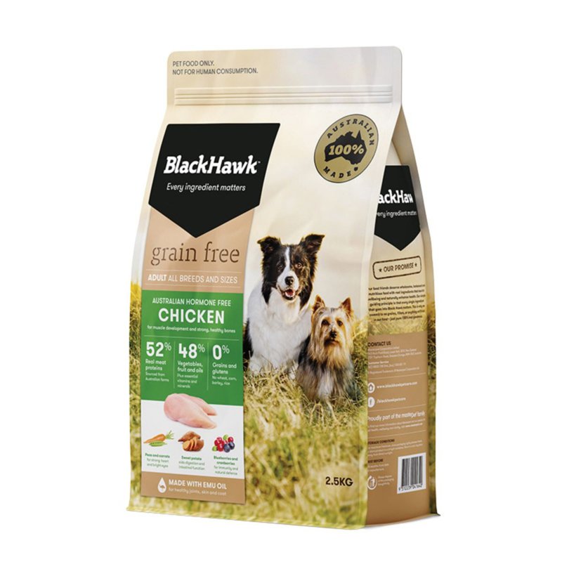 Black Hawk Dog Adult Chicken (Grain-free)
