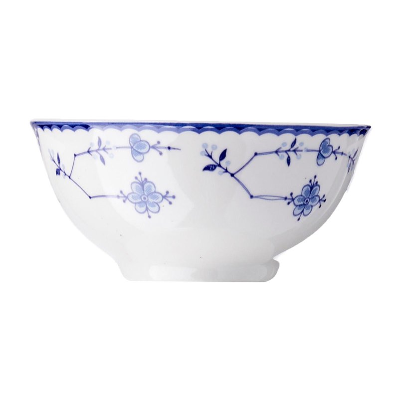 Orient Porcelain Rice Bowl 10Cm (Blue Floral) (2 pcs) 2 S