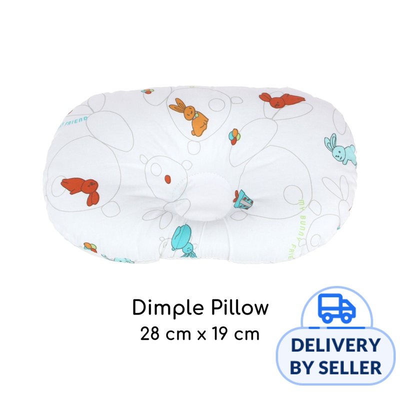 My Bunny Friend Dimple Pillow (Bunny Party)