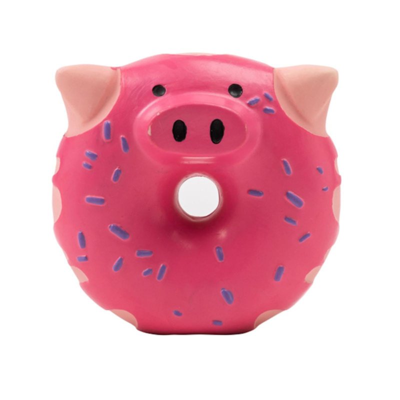 United Pets Latex Toy - Pigs - Donut 110 G