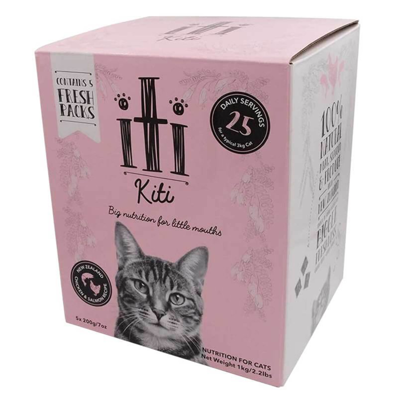 ITI KITI Air Dried Meat-Chicken & Salmon