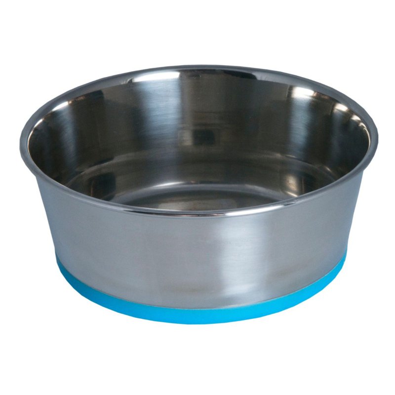 Rogz Slurp SS Bowlz - Blue (Medium) (16.5X6.4cm) 110 G