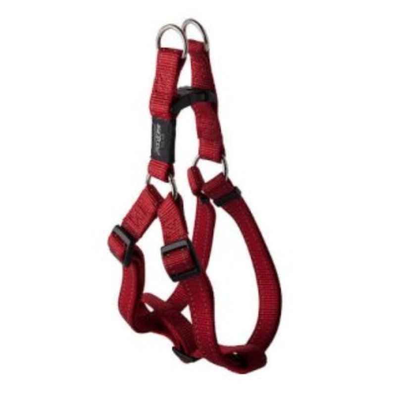 Rogz Utility Fanbelt Step In Harness - Red (Large) 98 G