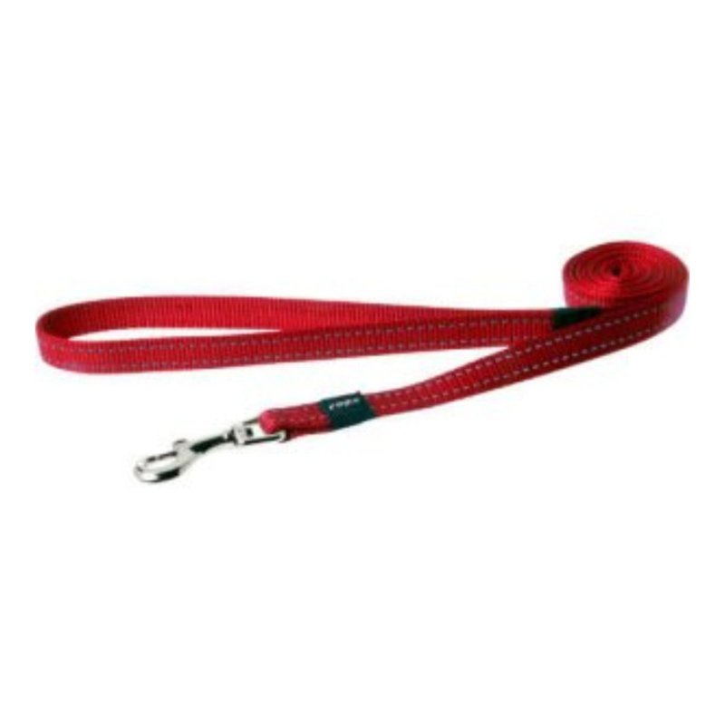 Rogz Utility Snake Fxd Lead - Red (Medium) 1.4m 180 G