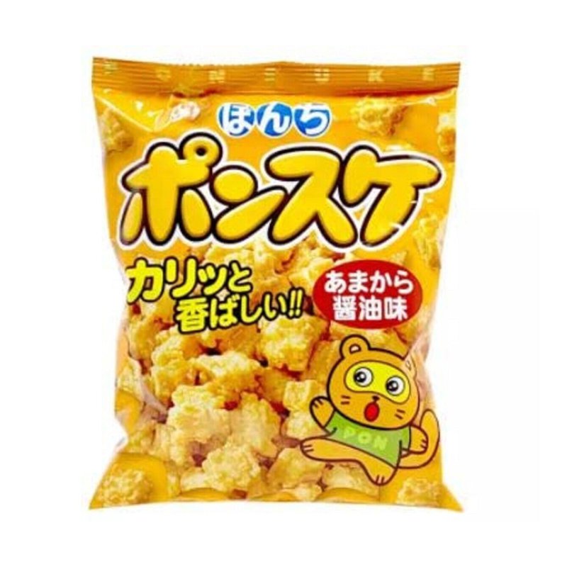 Bonchi Ponsuke Mini Amakara Rice Cracker Puffs