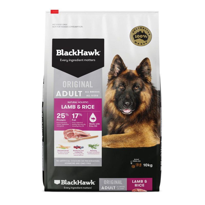 Black Hawk Dog Adult Lamb & Rice