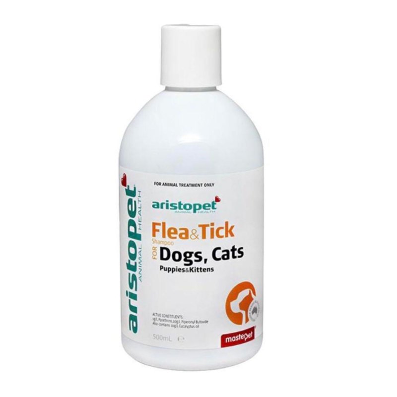 Aristopet Flea & Tick Shampoo For Dog & Cat 500 G