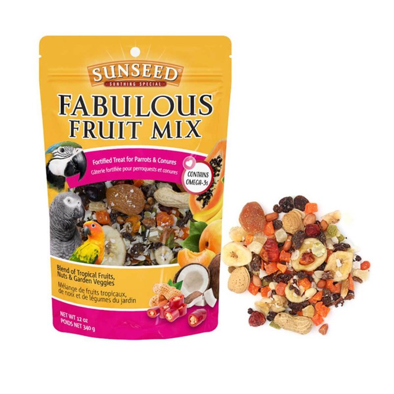 SUNSEED Fabulous Fruit Mix (Parrot)