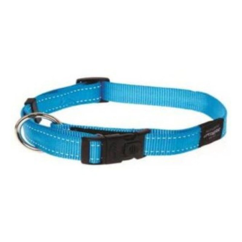 Rogz Utility Snake Collar-Turquoise (Medium) (26-40cm)