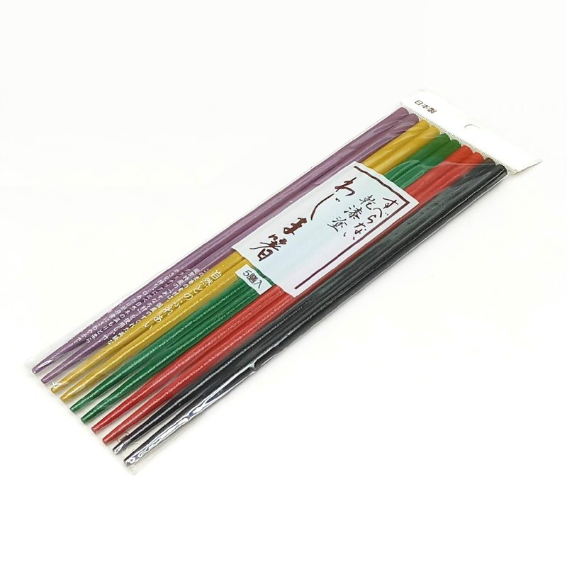 Vesta Painted Wooden Chopsticks 5 S