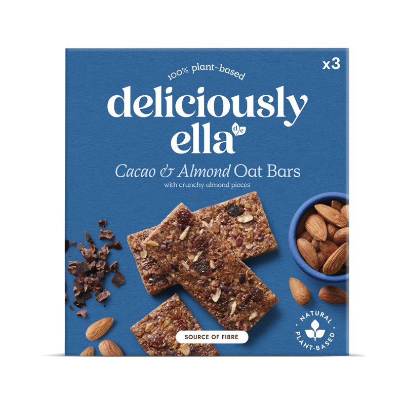 DELICIOUSLY ELLA - Cacao And Almond Oat Bars Multipack