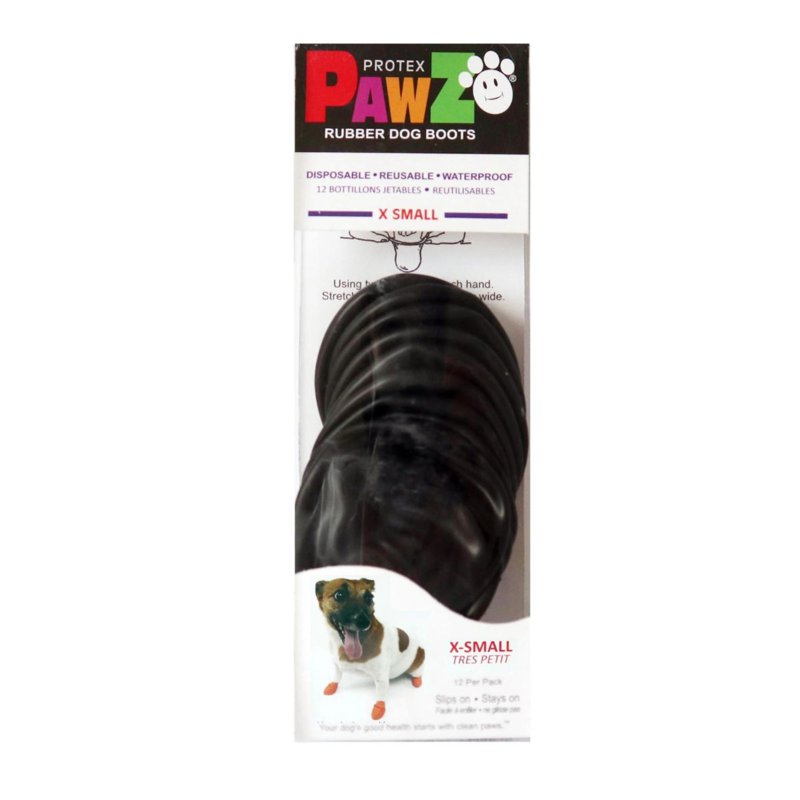 Pawz Waterproof Boots (XS)(Black) 80 G