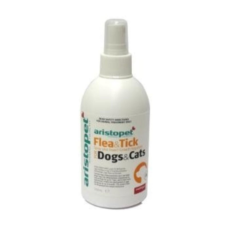 Aristopet Flea & Tick Spray + Igr For Dogs & Cats