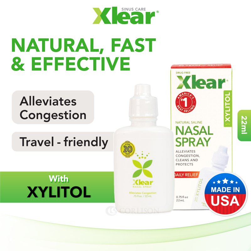 Xlear Sinus Nasal Spray with Xylitol