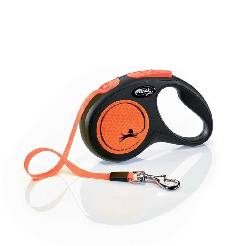 Flexi New Neon 5m Tape Small (Orange) 120 G