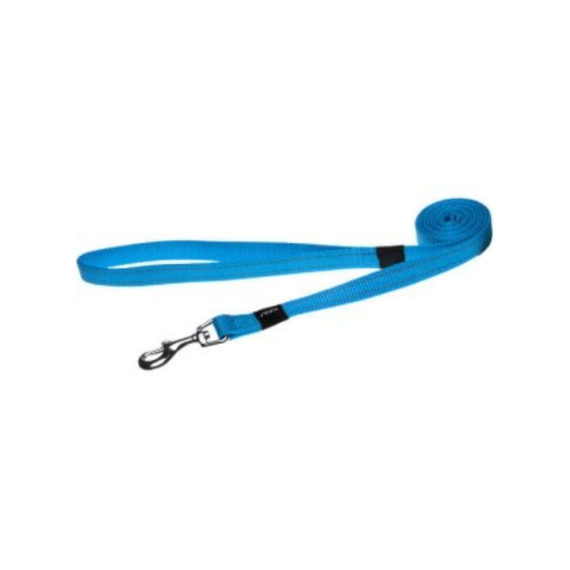 Rogz Utility Fanbelt Fixed Lead - Turquiose (Large) 1.4m