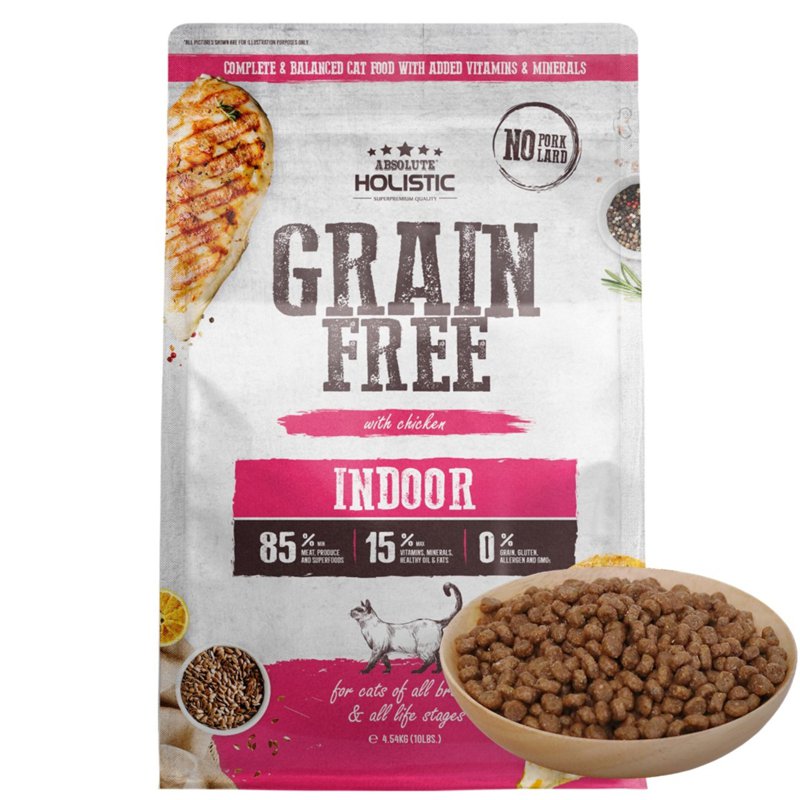 Absolute Holistic Grain Free Dry Cat Food - Indoor