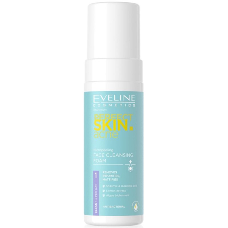 Eveline Perfect Skin Acne Face Cleansing Foam