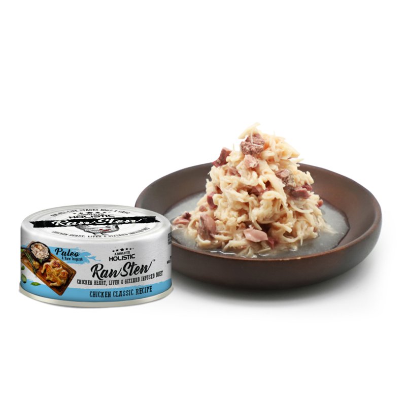 Absolute Holistic Raw Stew Food For Cat&Dog-Chicken Classic