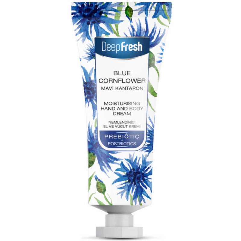 Deep Fresh Blue Cornflower Moisturising Hand & Body Cream