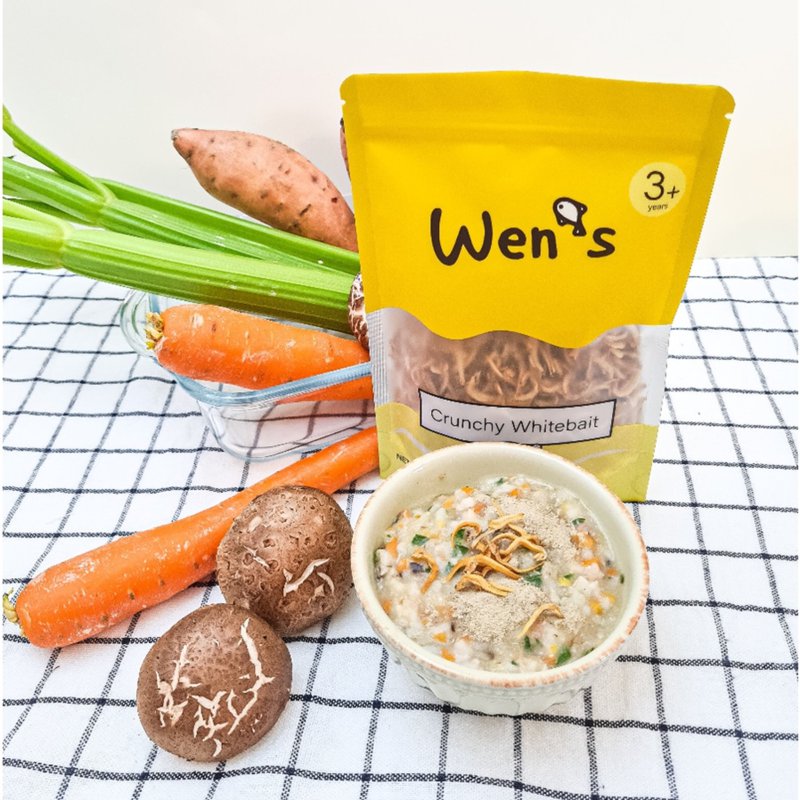 Wen's Crunchy Whitebait Ziplock Pouch