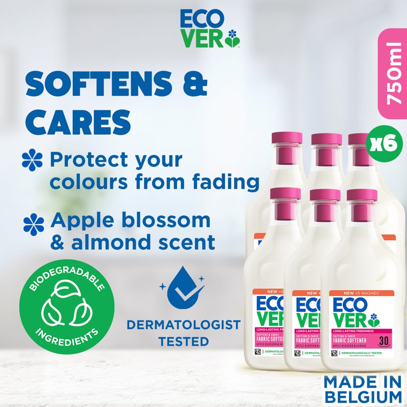 Ecover DC-Fabric Softener - Apple Blossom & Almond