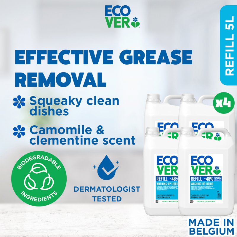 Ecover Washing up Dishwashing Liquid - Camomile Clementine