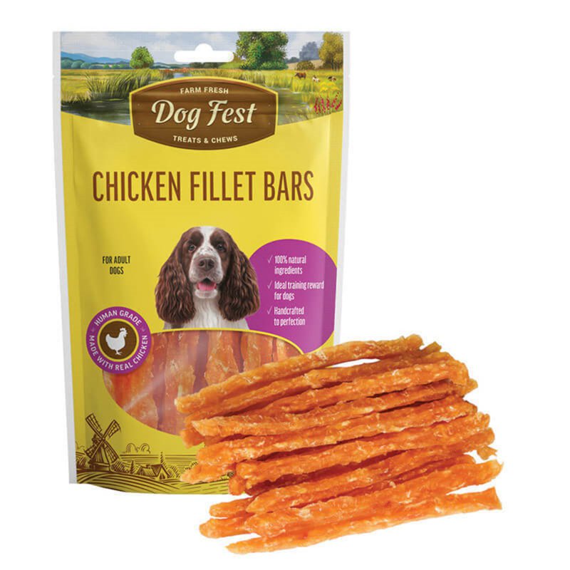 DOG FEST Chicken Fillet Bars
