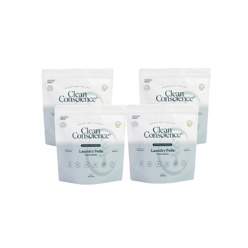 CLEAN CONSCIENCE Laundry Pods 6in1 Hypoallergenic