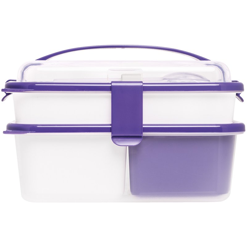 OMADA Sanaliving Man Lunch Box Set - purple