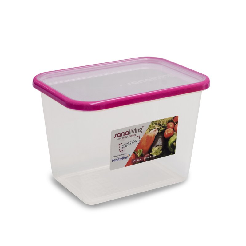 OMADA Sanaliving antibacterial container - fushia