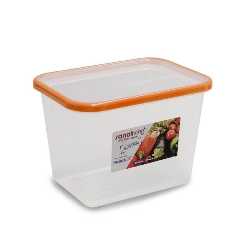 OMADA Sanaliving antibacterial container - orange