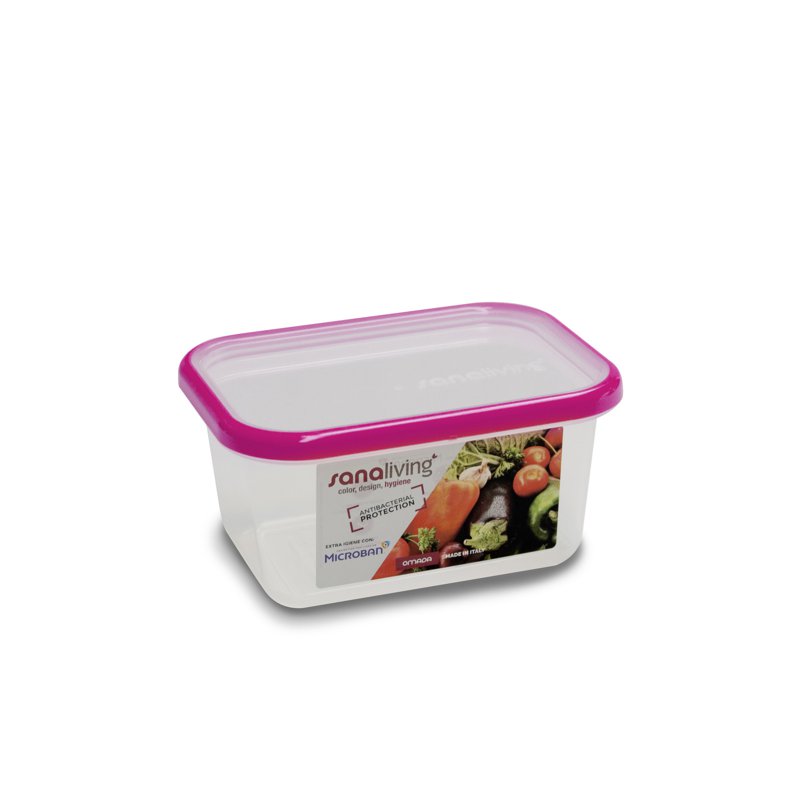 OMADA Sanaliving antibacterial container - fushia