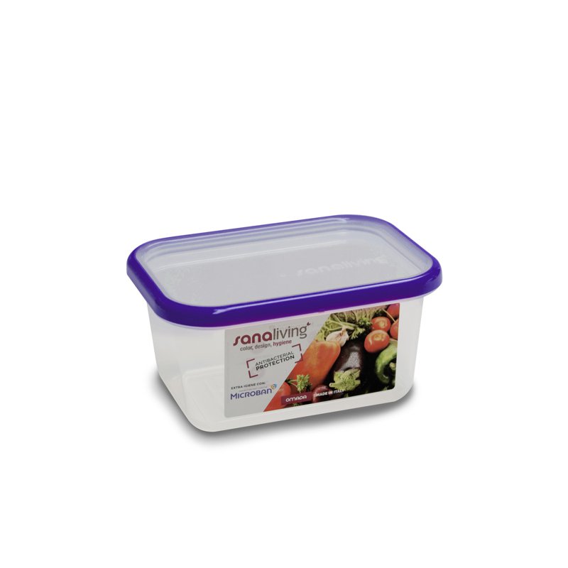 OMADA Sanaliving antibacterial container - purple