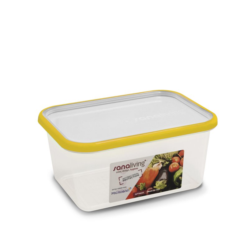 OMADA Sanaliving antibacterial container - yellow
