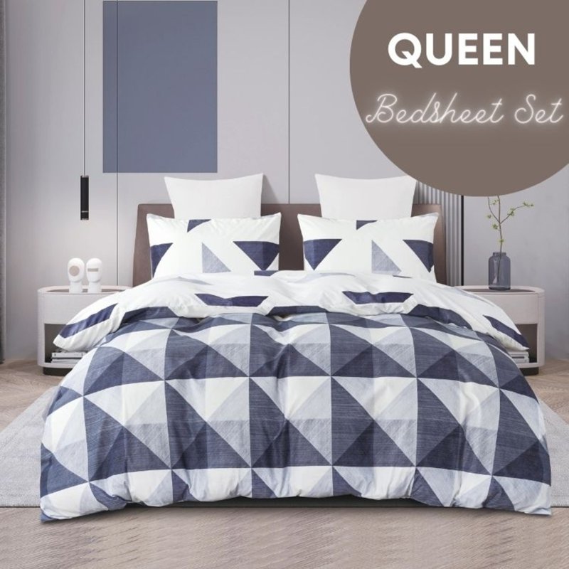 Microfine 500TC Microfiber Bedsheet Set (Queen) Dax