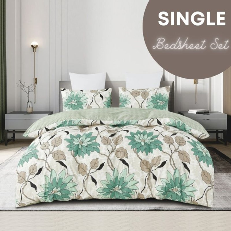 Microfine 500TC Microfiber Bedsheet Set (Single) Rashel