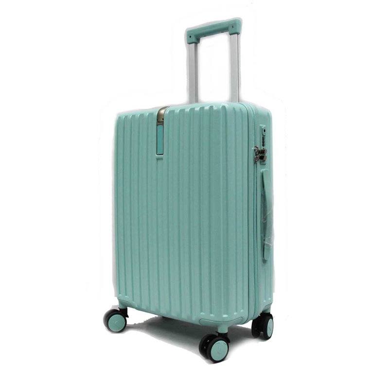 20" Cotton Candy PC Luggage 8 Spinner Wheels - Aquamarine 1 S