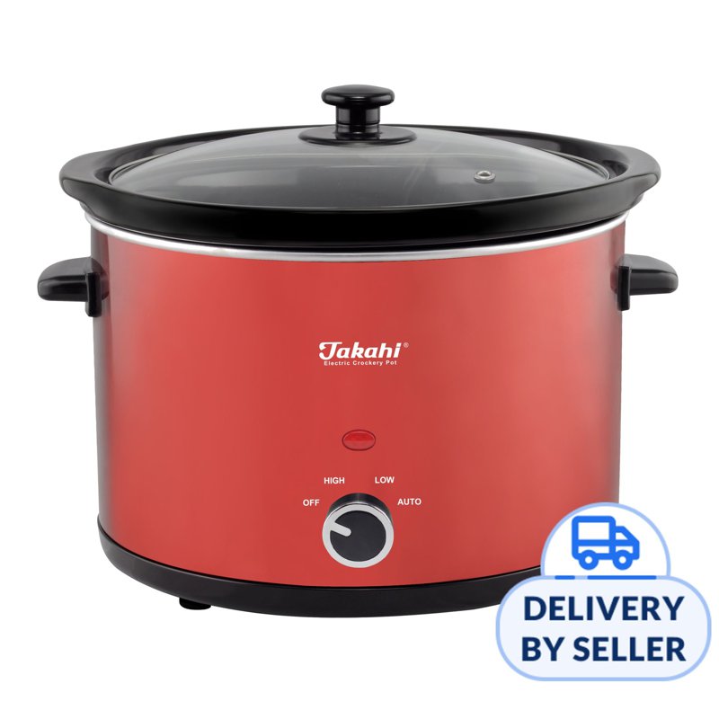 Takahi Electric Crockery Pot Slow Cooker 5521 Type CR-TR