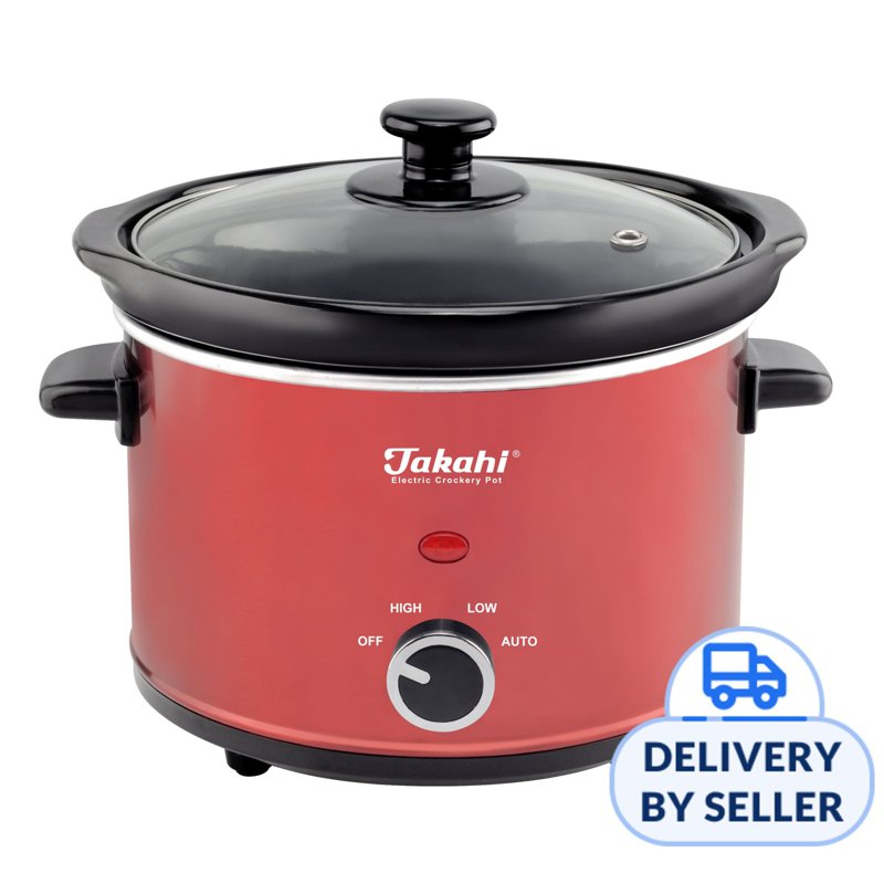 Takahi Electric Crockery Pot Slow Cooker 2521 Type CR-TR