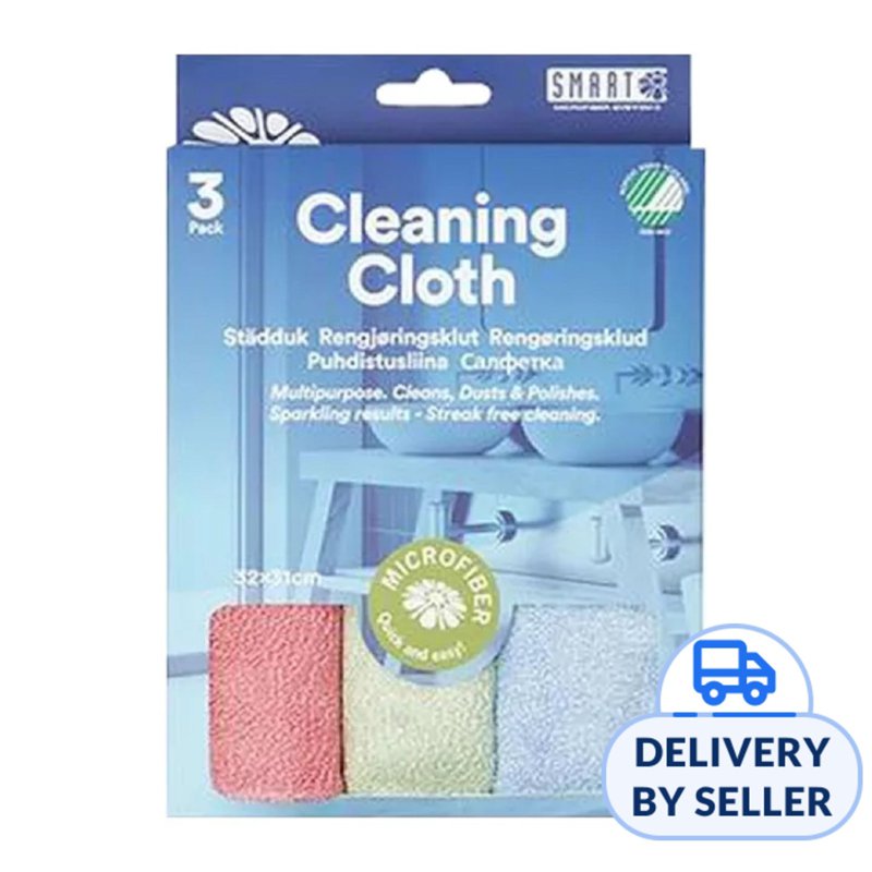 Smart Microfiber System Cleaning Cloth Pack