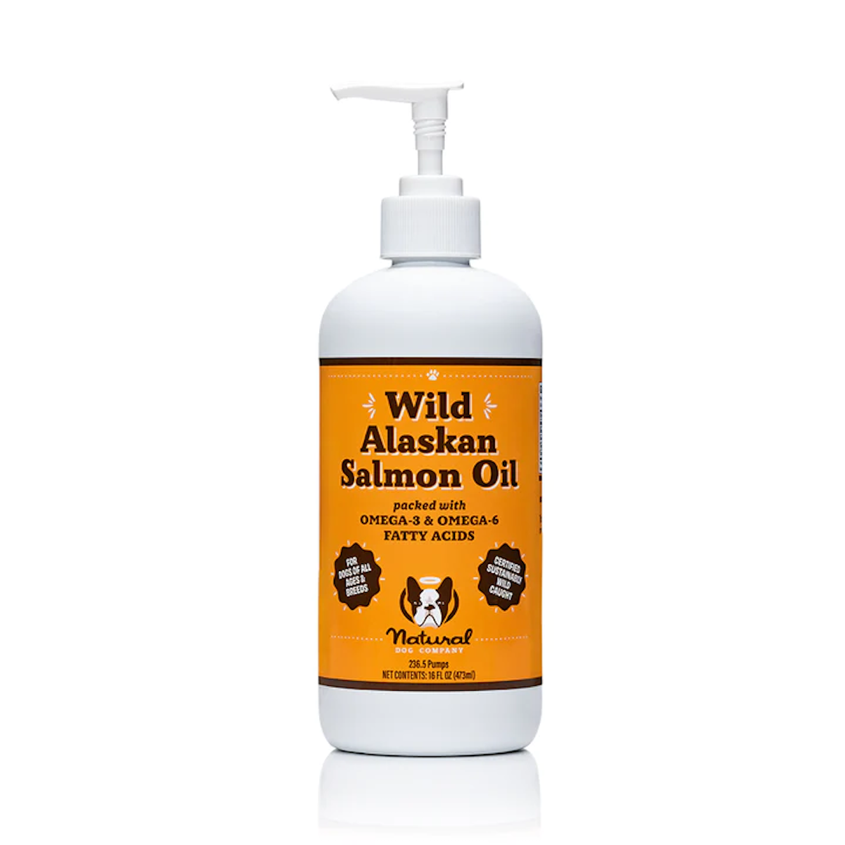 Natural Dog Company Wild Alaskan Salmon Oil 32 OZ