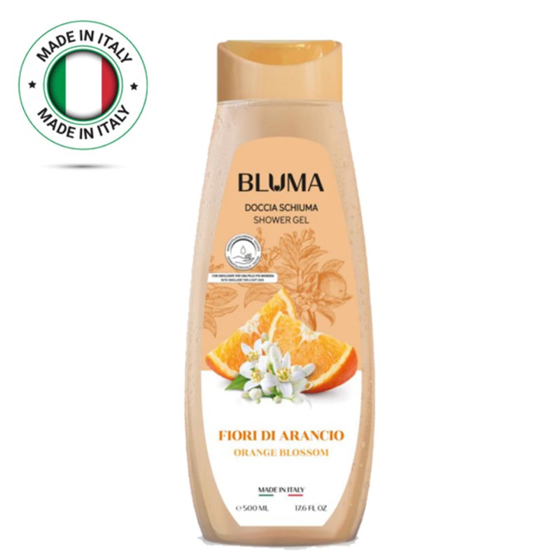 Bluma Italy Orange Blossom Showergel Refresh,Moisture & Teste