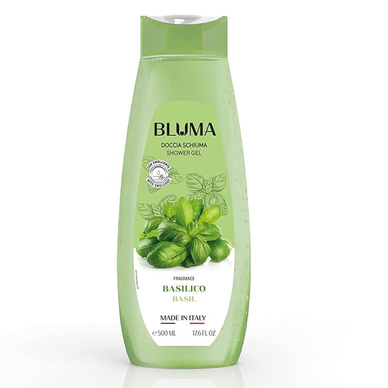 Bluma Italy Basil Herb Showergel Refresh,Moisture&Dermo Teste