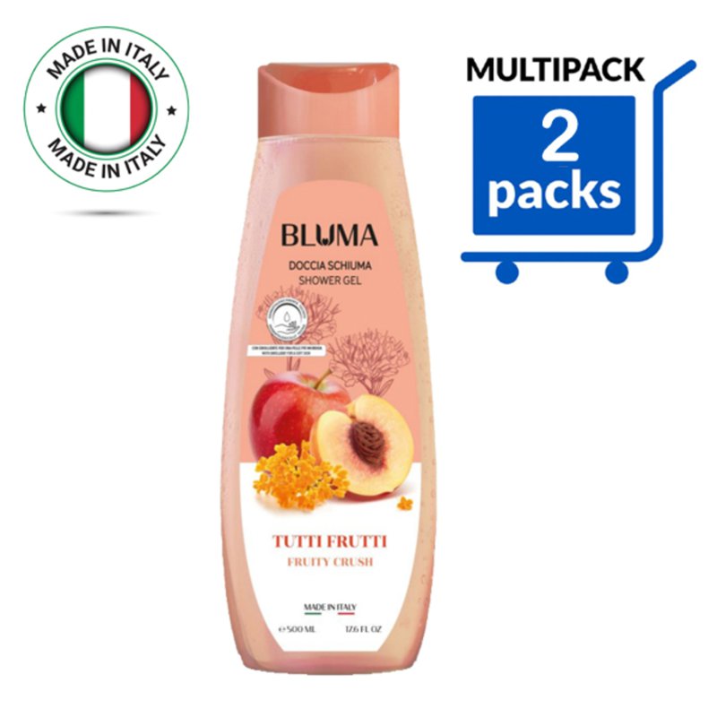 Bluma Italy Fruity Crush Showergel Refresh, Moisture & Tested