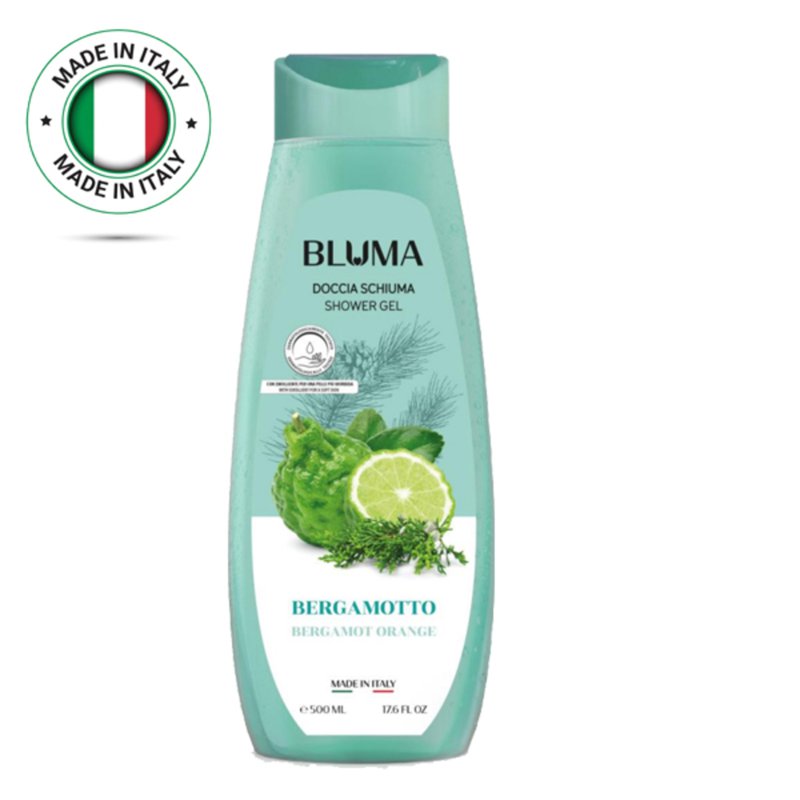 Bluma Italy Bergamot Orange Showergel Refresh, Moisture&Teste