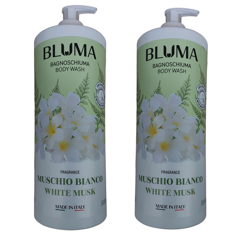 Bluma Italy White Musk - Body Wash With Pump 2 S