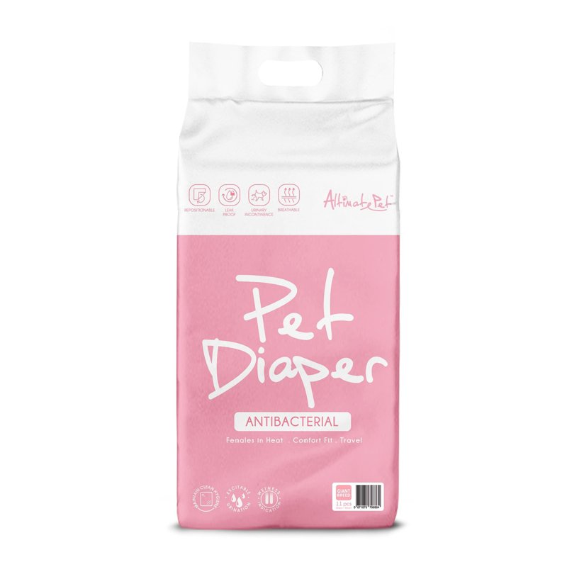 Altimate Pet Antibacterial Dog Diaper Giant Breed (43-46cm) 11 S
