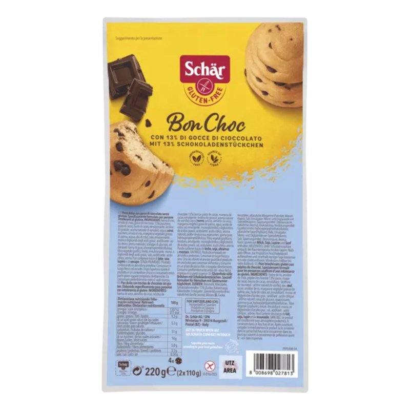 Schar Gluten Free - Bon Choc buns with choco chips