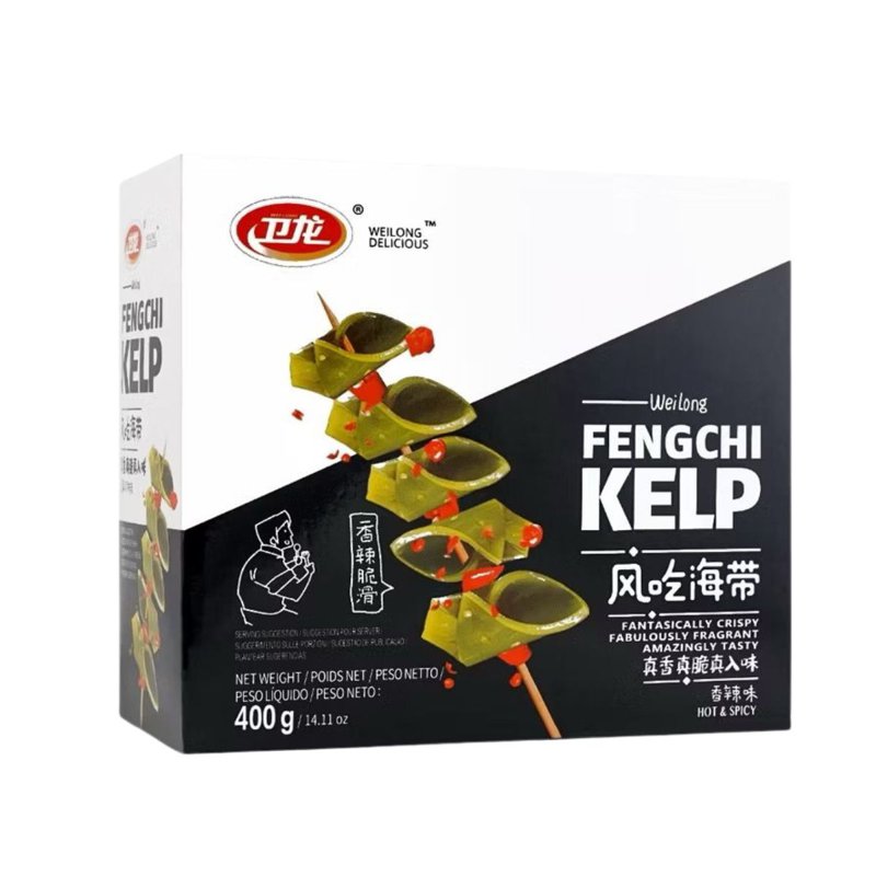 Wei-Long Weilong Konjac Snack - Seaweed Kelp